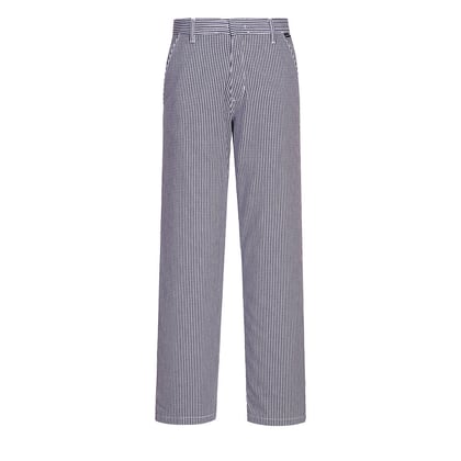 Portwest Barnet koksbroek blauwe check maat XS