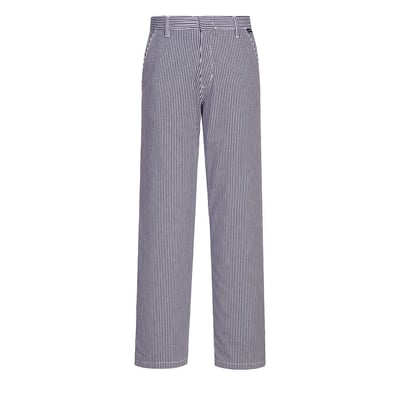 Portwest Barnet koksbroek blauwe check maat XS