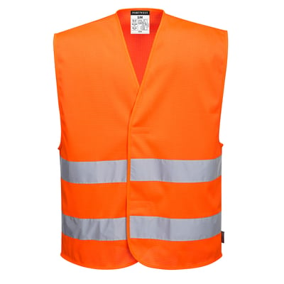 Portwest MeshAir Hi-vis vest oranje maat S/M