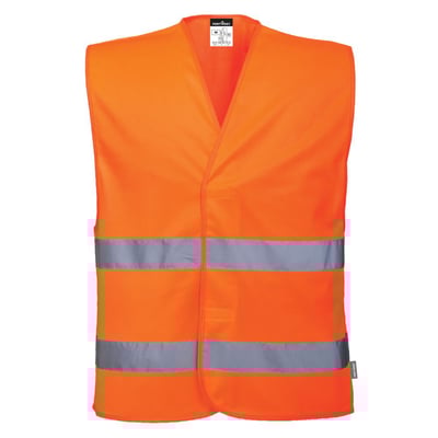 Portwest Hi-Vis Two Band vest oranje maat XS/S
