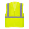 Portwest Madrid Hi-Vis half mesh executive vest geel maat 3XL 
