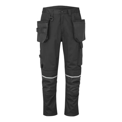 Portwest WX2 Exo stretch broek met holsterzakken zwart maat 36