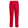 Portwest WX2 stretsch broek  rood maat 40