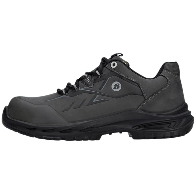 Bata Fayvr Clay S3S veiligheidsschoen laag donkergrijs