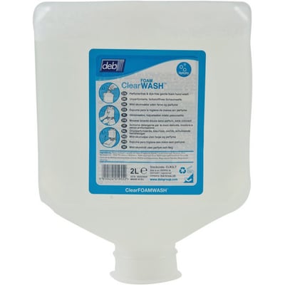 Clear Foam Wash 2ltr 