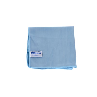 CaluClean Premium microvezel glasdoek  40x40cm blauw