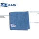 CaluClean Premium microvezeldoek 40x40cm blauw 