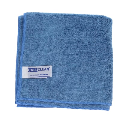 CaluClean Premium microvezeldoek 40x40cm blauw 