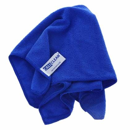 CaluClean microvezeldoek Lite 40x40cm blauw 