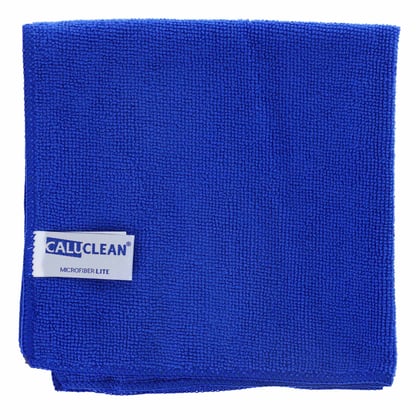 CaluClean microvezeldoek Lite 40x40cm blauw 