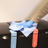 CaluClean microvezeldoek Lite 40x40cm blauw blauw