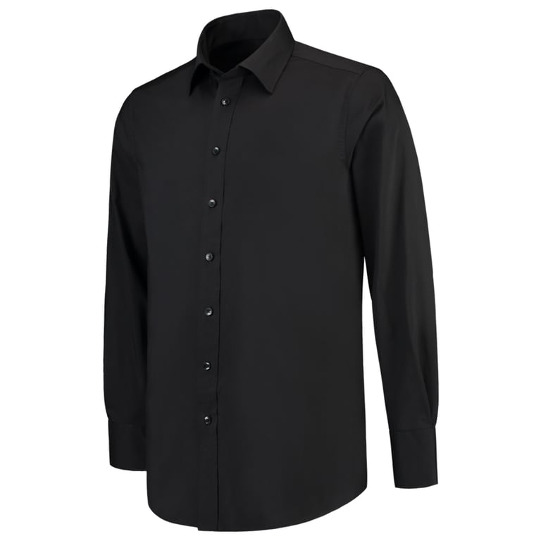 Tricorp overhemd stretch zwart