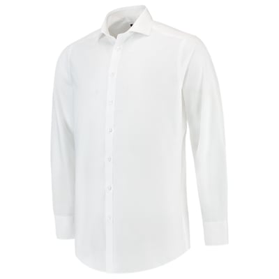 Tricorp heren Oxford werkoverhemd slim-fit wit maat 37/5