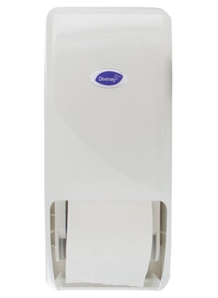 Diversey toiletpapierdispenser  voor 2 compactrollen