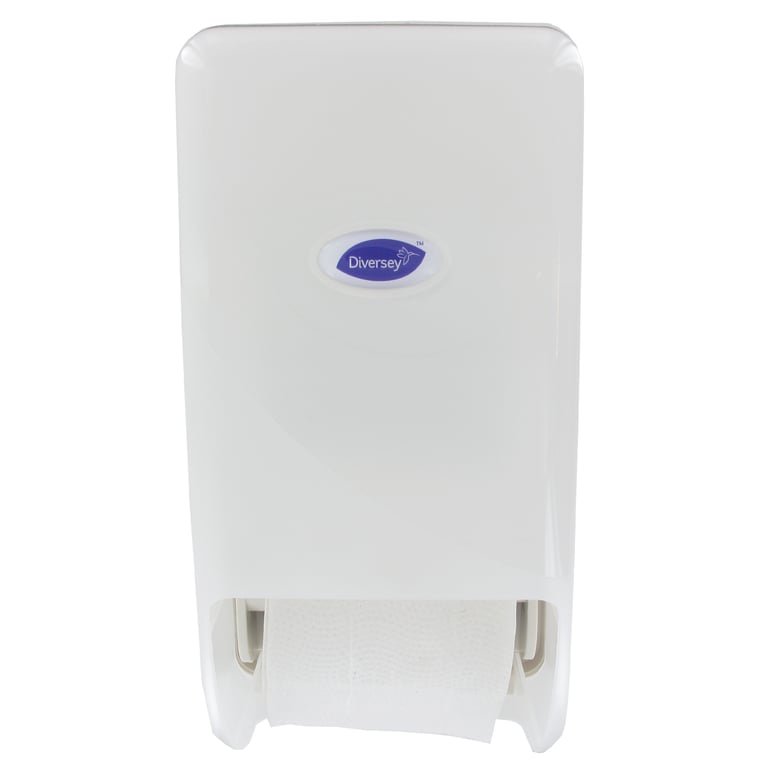 Diversey toiletrolhouder voor 2 compactrollen