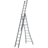 Dirks 3-delige reformladder gecoat 3x10