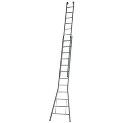 Dirks tweedelige opsteekladder 2x10 gecoat