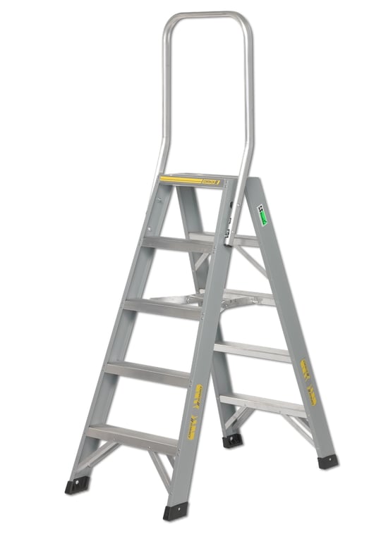 Dirks Dubbele trap met kniebeugel