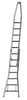 Dirks aluminium puntladder gecoat 2x5 28 optrede