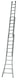 Dirks aluminium opsteekladder 2x16 spots 