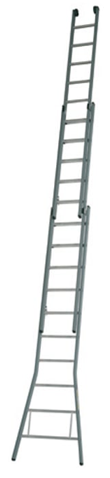 Dirks Aluminium opsteekladder