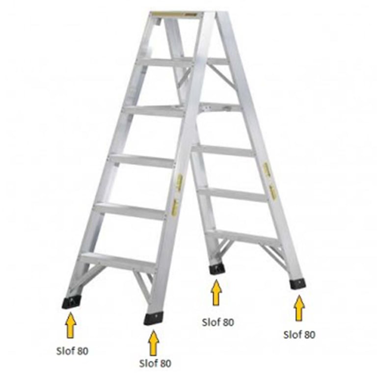 Dirks trapslof voor inhoud set van 2 stuks