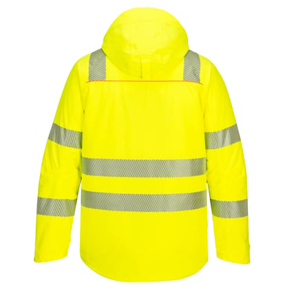 Portwest DX4 Hi-Vis winterjack geel/zwart maat S 