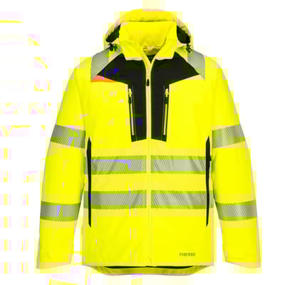Portwest DX4 Hi-Vis winterjack geel/zwart maat S 