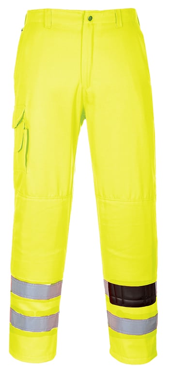 Portwest Hi-Vis werkbroek geel polyester/katoen