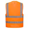 Portwest ES1 Essential veiligheidsvest Hi-Vis  band and brace vest oranje maat XS 