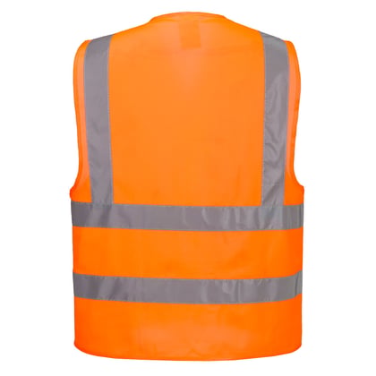 Portwest ES1 Essential veiligheidsvest Hi-Vis  band and brace vest oranje maat XS 