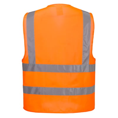 Portwest ES1 Essential veiligheidsvest Hi-Vis  band and brace vest oranje maat XS 