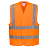 Portwest ES1 Essential veiligheidsvest Hi-Vis  band and brace vest oranje maat XS 