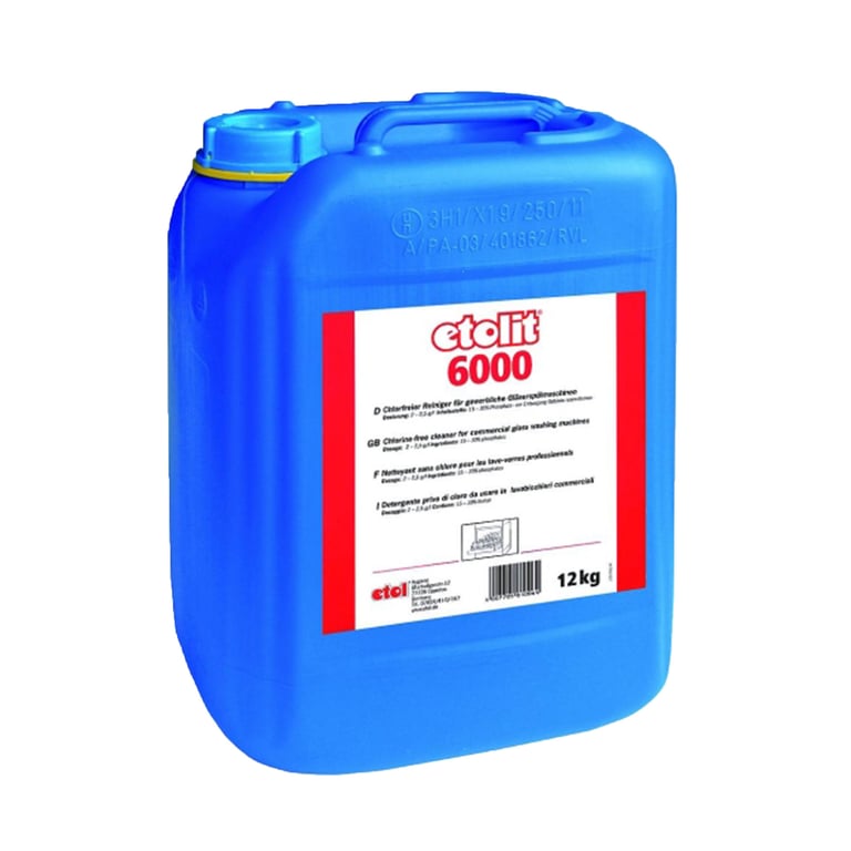Etolit 6000 vloeibaar vaatwasmiddel 12kg