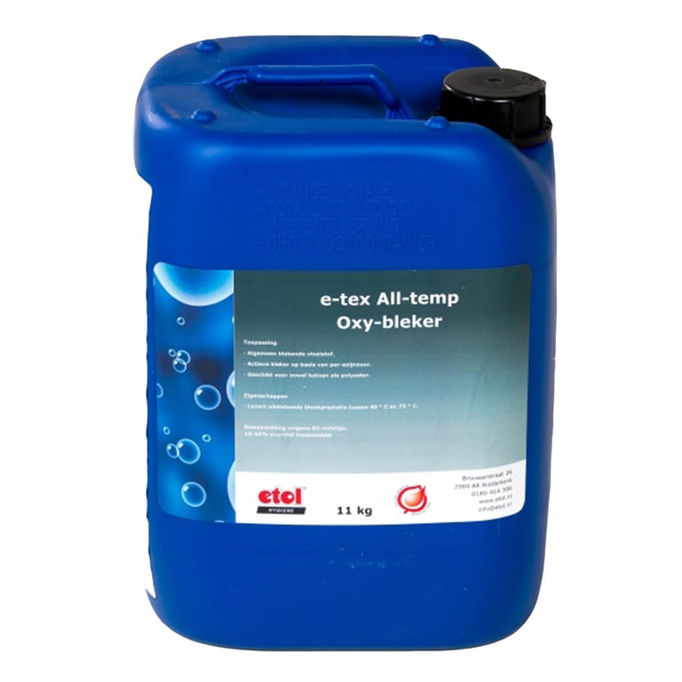 E-tex All-Temp Oxy Bleker bleekmiddel 10 ltr