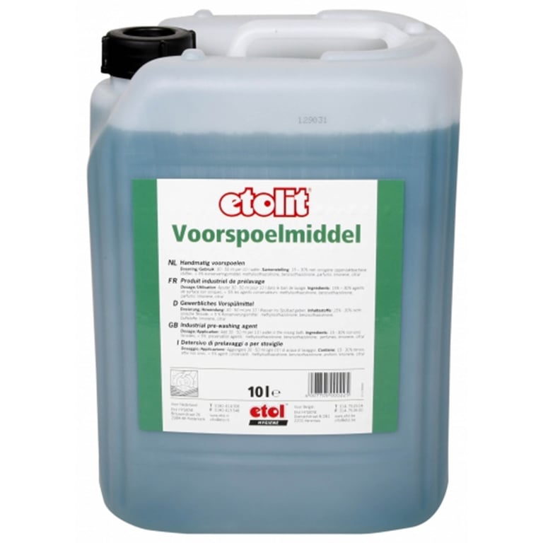 Etolit voorspoelmiddel 10ltr