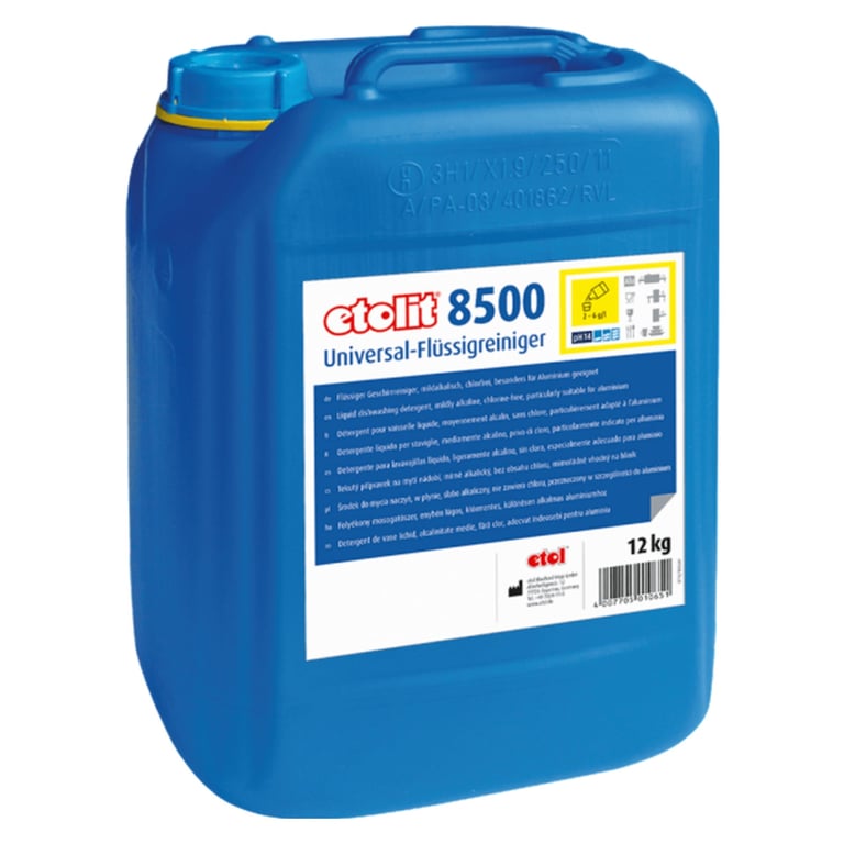 Etolit 8500 vloeibaar vaatwasmiddel 10ltr