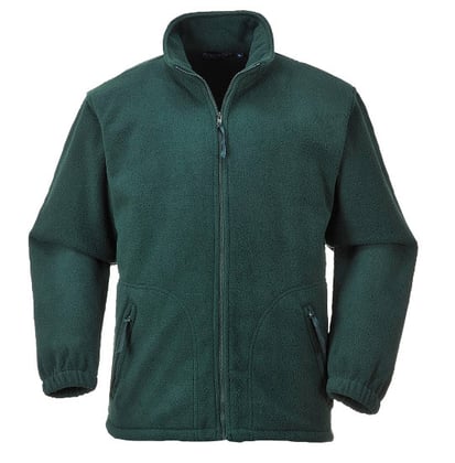 Portwest Argyll heavy fleecevest groen maat S