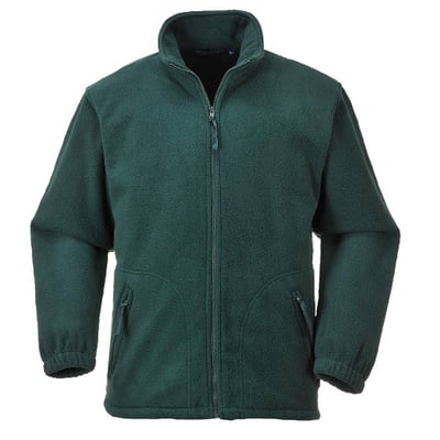 Portwest Argyll heavy fleecevest groen maat S