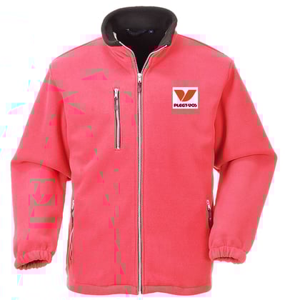 Portwest Plegt-Vos City fleecevest met embleem %1 %2