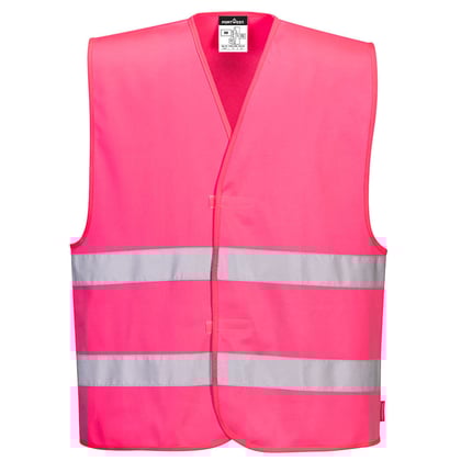 Portwest Iona veiligheidsvest roze maat L/XL