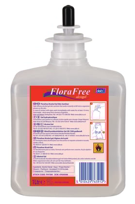 Deb FloraFree alcoholgel 1ltr 