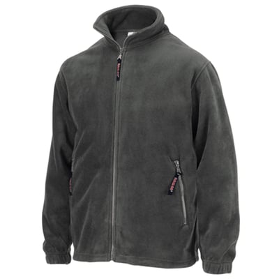 Tricorp Workwear fleece vest donkergrijs maat XS 
