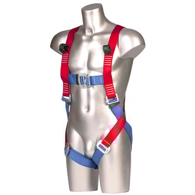 Portwest harnas rood blauw 