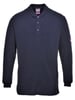 Portwest poloshirt vlamvertragend en antistatisch lange mouw marineblauw maat XS