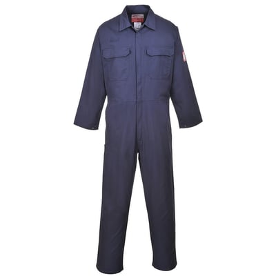 Portwest Bizweld Pro overall vlamvertragend marine maat S