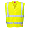 Portwest HI-Vis antistatisch en vlamvertragend  vest geel naat S/M