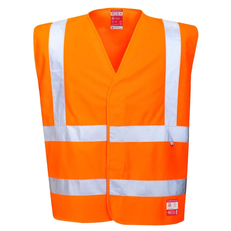 Portwest Hi-Vis antistatisch en vlamvertragend vest