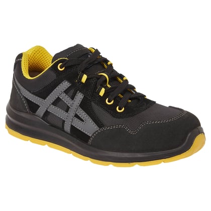 Portwest trainer S1 veiligheidsschoen laag zwart maat 36