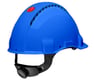3M Peltor G3000 veiligheidshelm blauw met zweetband/ventilatie/draaiknop